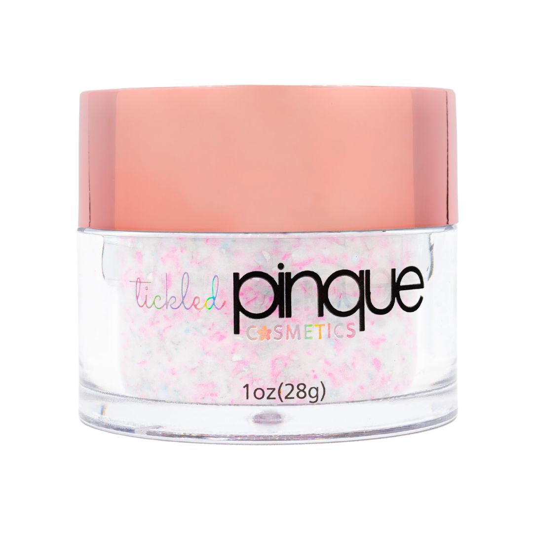 Glitter Acrylic Powder • 132 • Make A Wish Tickled Pinque Cosmetics