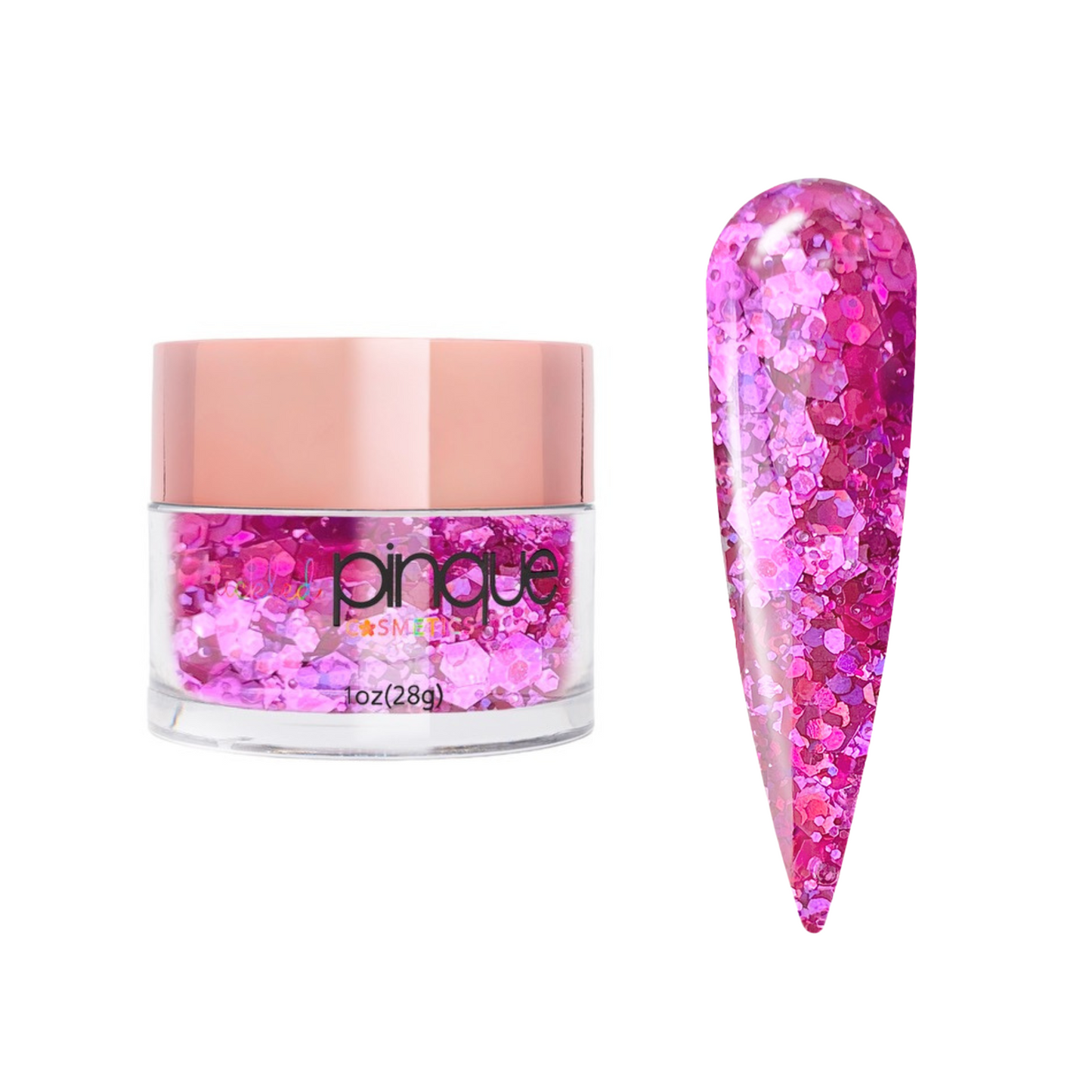 Glitter Acrylic Powder • 379 • Kiss Me