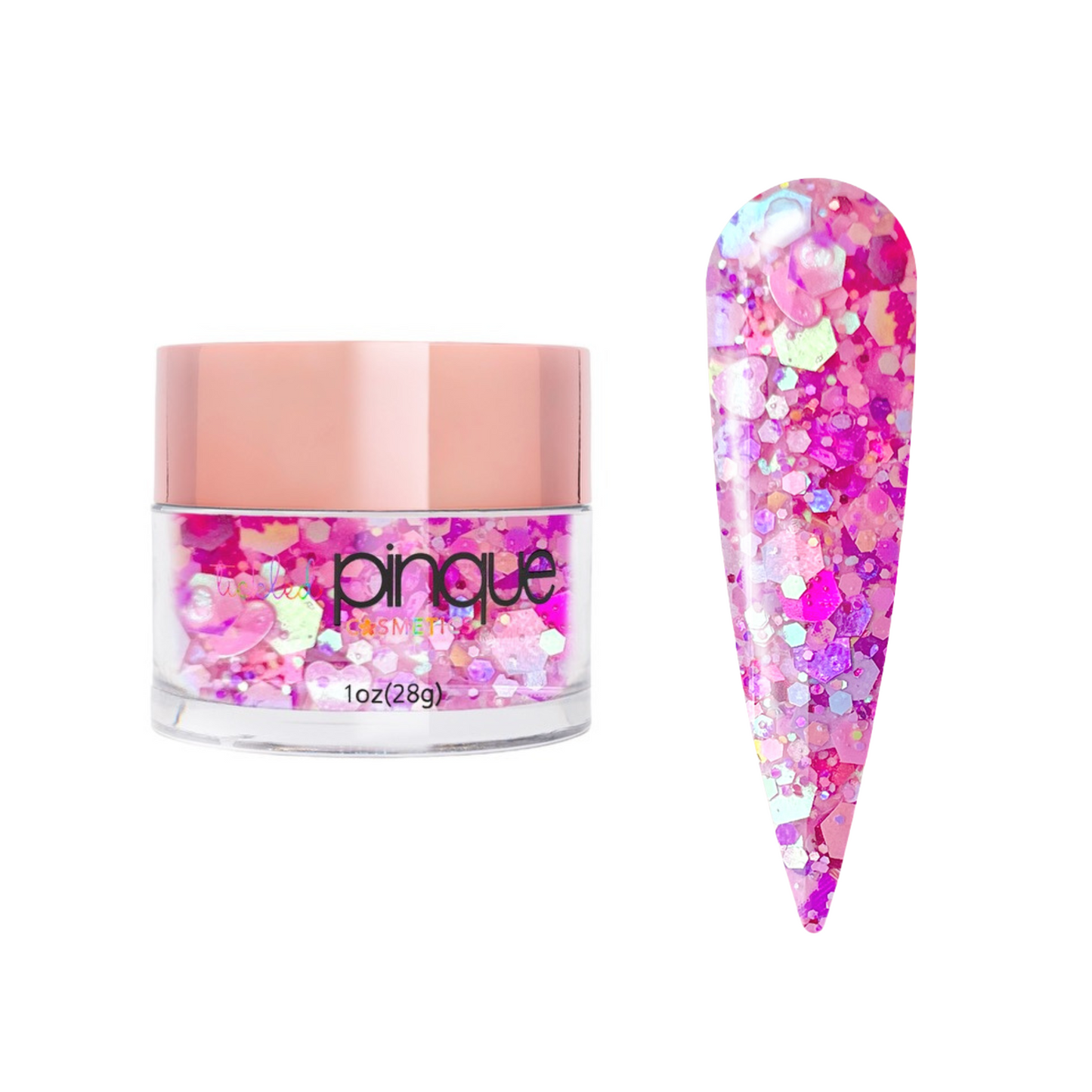 Glitter Acrylic Powder • 386 • Love Bug