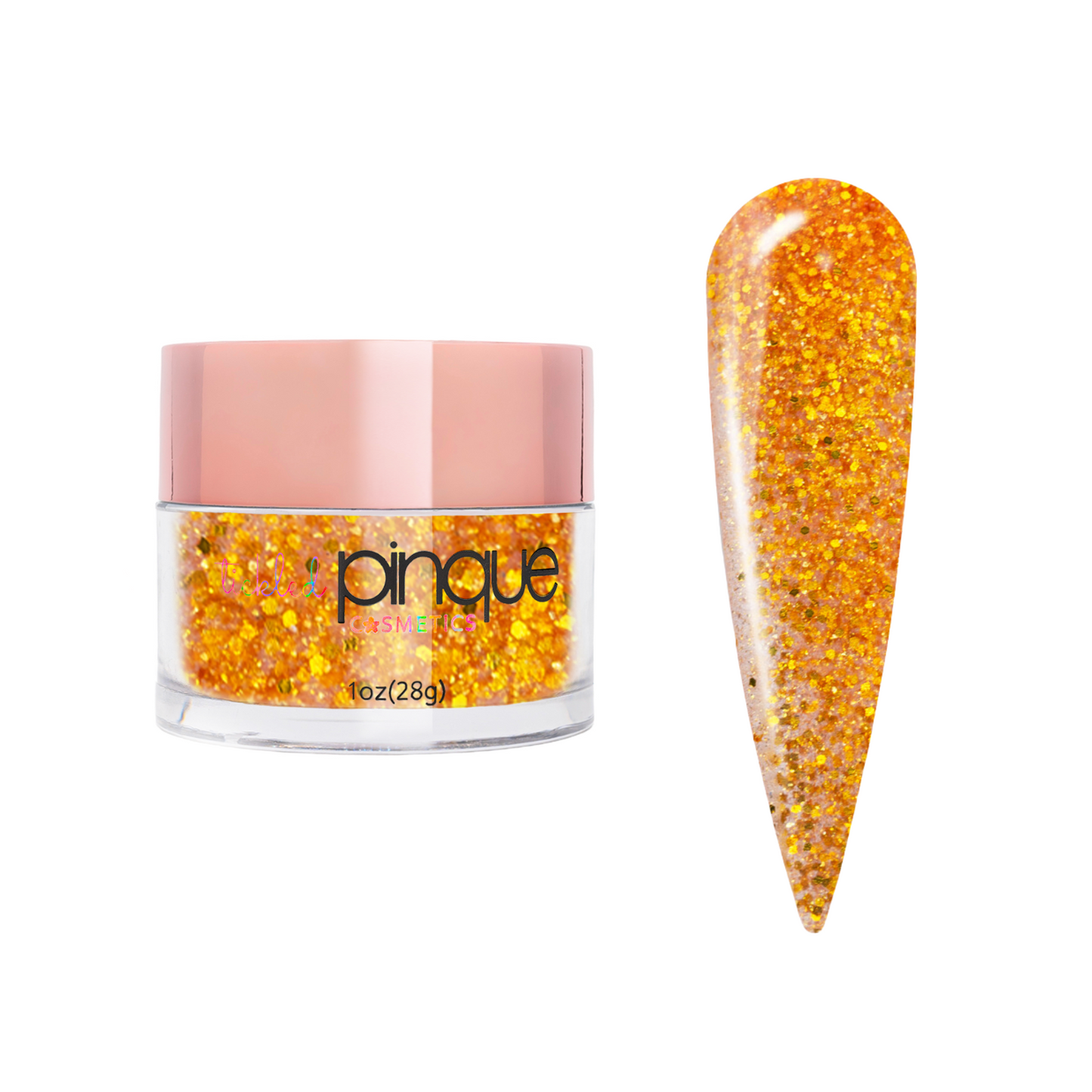 Glitter Acrylic Powder • 481 • Ghouls Gold