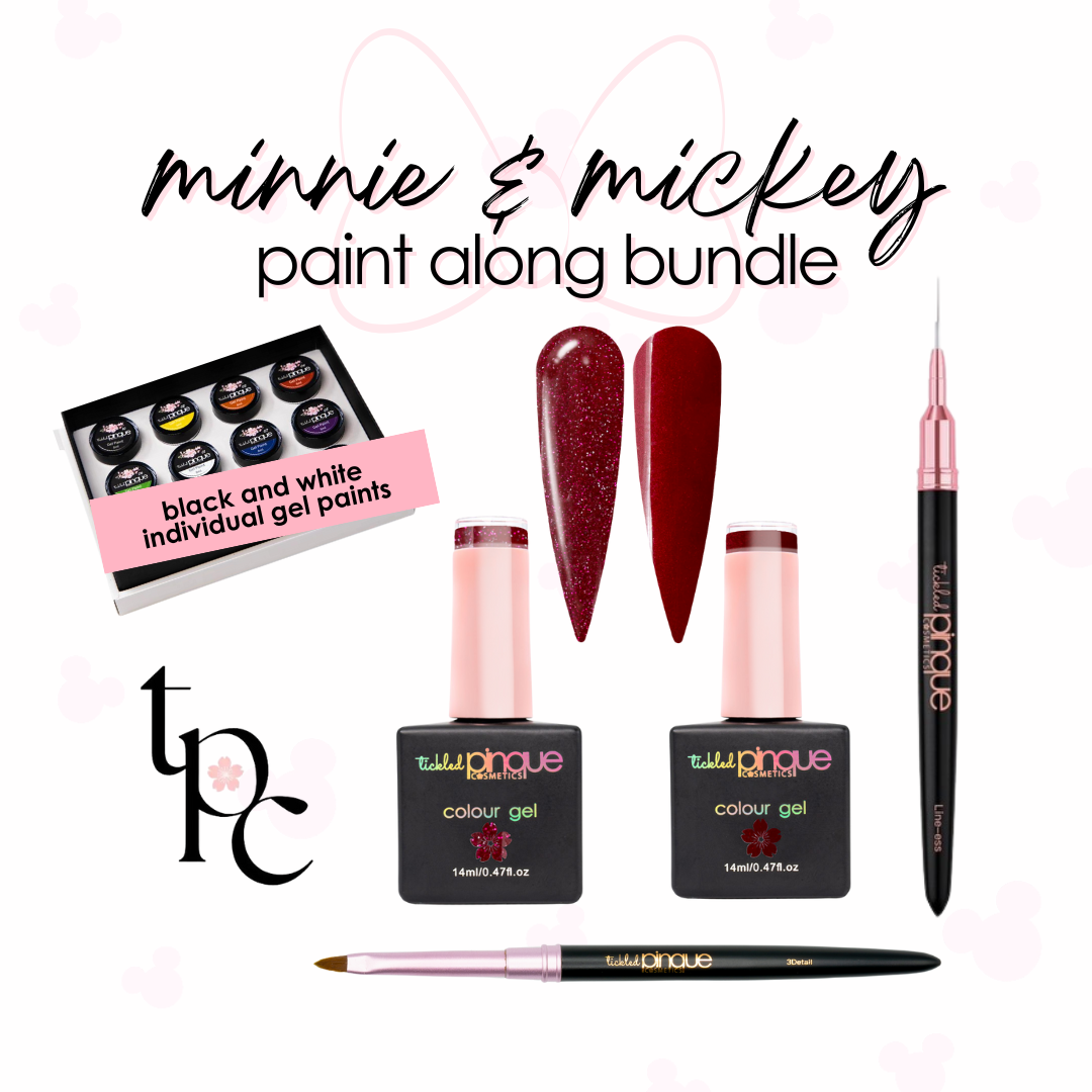 Minnie & Mickey Paint Along Bundle