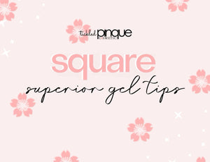 Regular Square Gel Tips (500pc)