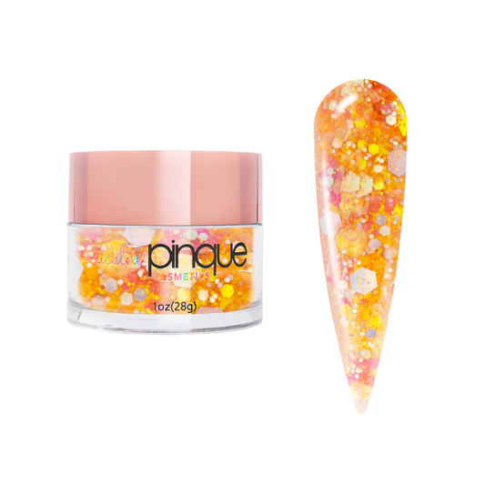 Glitter Acrylic Powder • 324 • Rainbow Sherbet