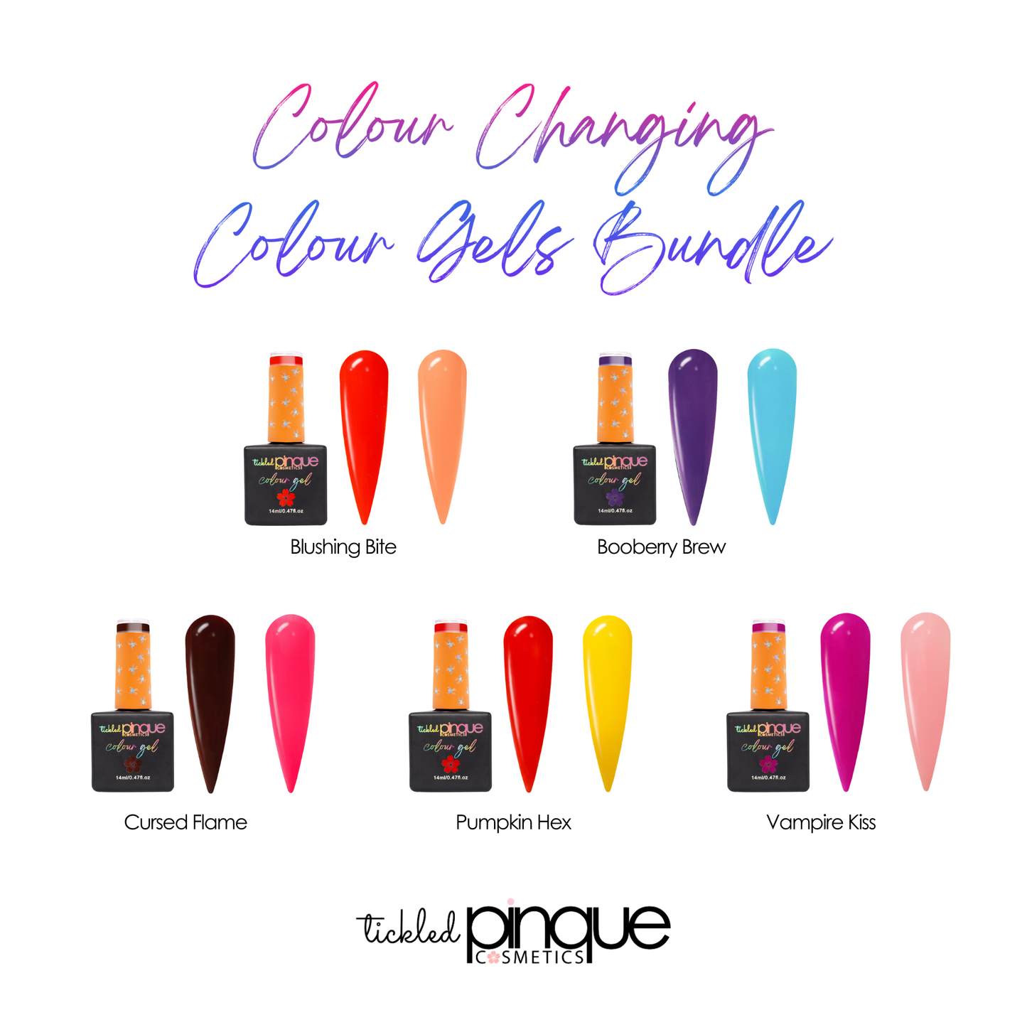 Colour Changing Gels • Set of 5 🔮