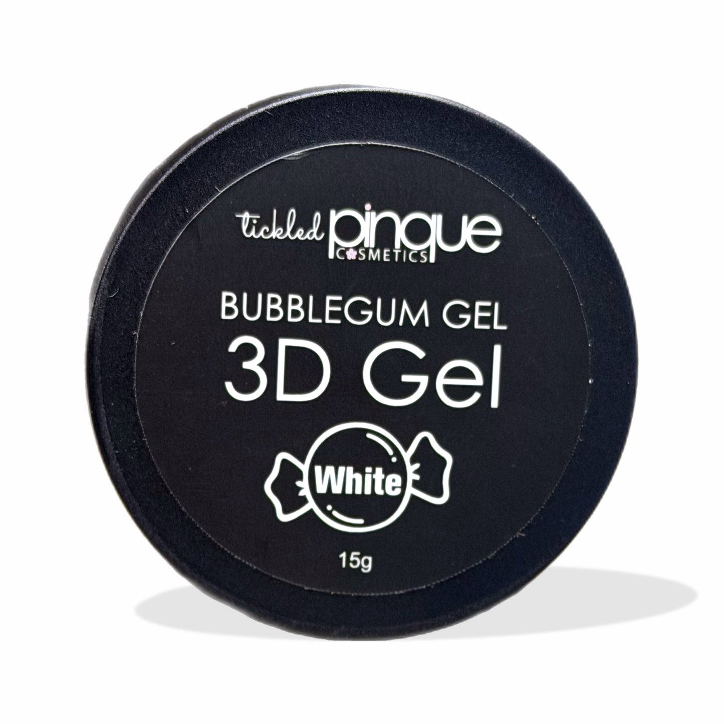 Bubblegum 3D Gel - White 15g