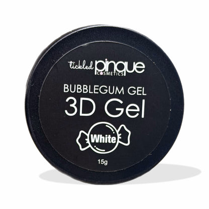 Bubblegum 3D Gel - White 15g