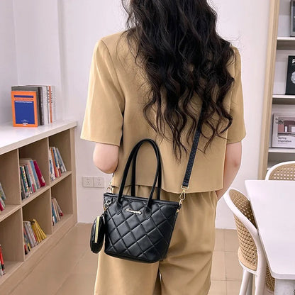 The Heiress Quilted Mini Tote