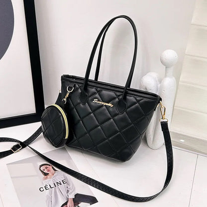 The Heiress Quilted Mini Tote