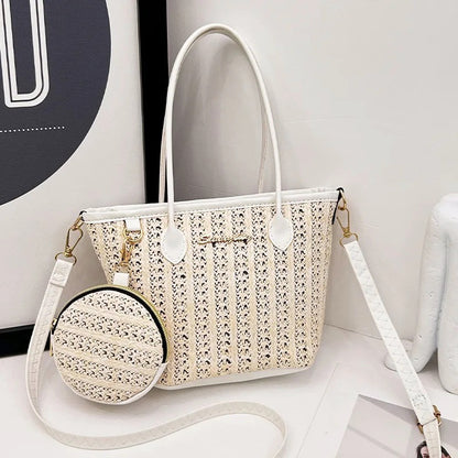 The Riviera Straw Mini Tote