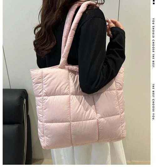 The Pinque Puff Tote