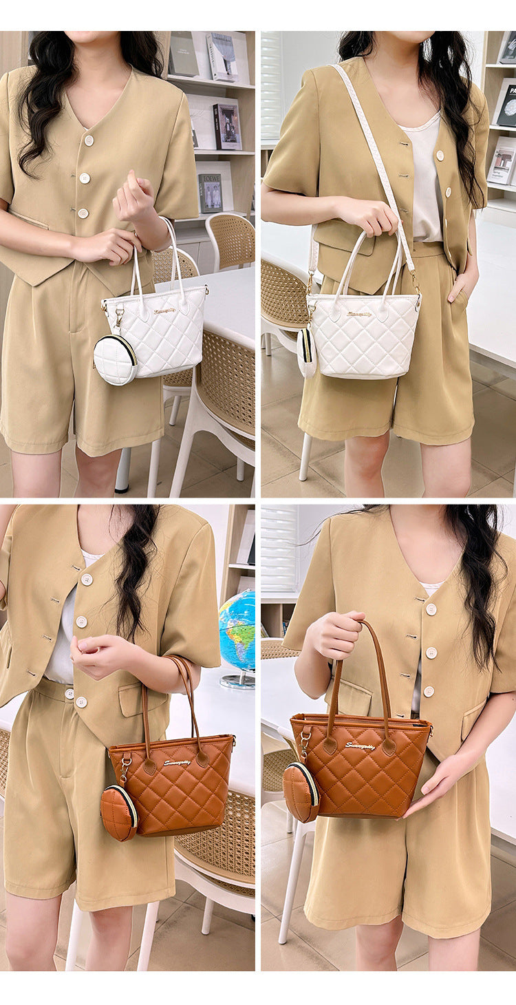 The Heiress Quilted Mini Tote