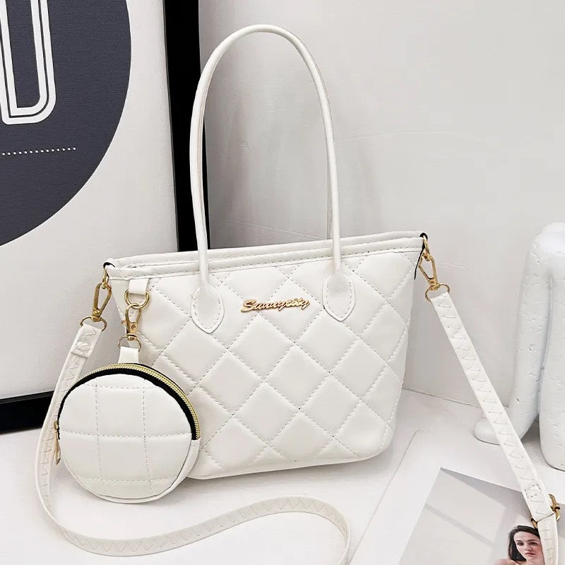 The Heiress Quilted Mini Tote
