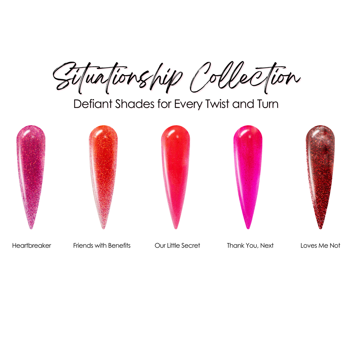 Situationship Acrylic Collection – Tickled Pinque Cosmetics