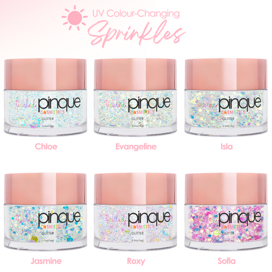 UV Colour Changing Sprinkles Collection