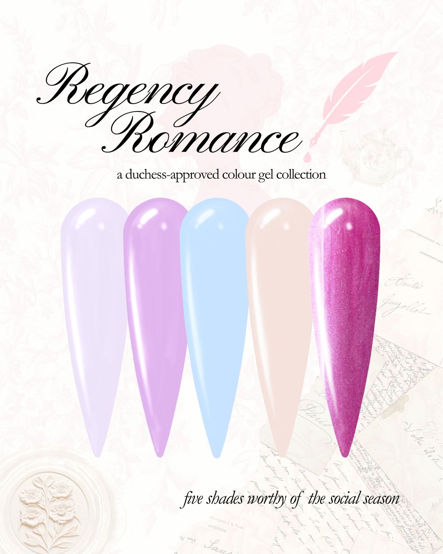 Regency Romance | CURATED COLOUR GEL COLLECTION