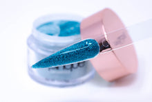 Load image into Gallery viewer, Glitter Acrylic Powder • 214 • Teal the Show
