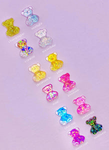 Resin Gummy Bears • Luxury Nail Embellishments