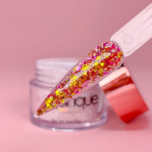 Red Lips Glitter Acrylic Nail Powder - Simply Crystal Nails